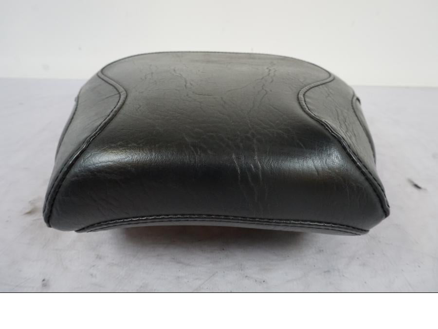 Snett uppifrån på Sadel från en Kawasaki VN 1500 -2003 motorcykel.