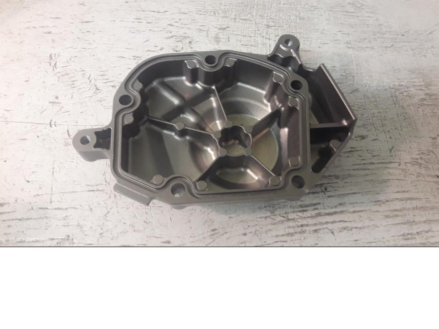 Baksidan på Motorkåpa från en Kawasaki Versys 1000 -2014 motorcykel.