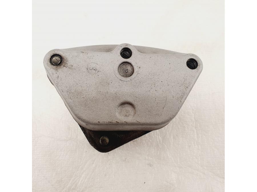 Snett uppifrån på Bromsok från en H-D V-Rod 1130 -2005 motorcykel.