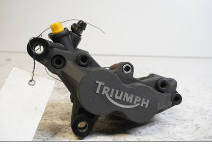 Framsidan på Bromsok från en Triumph Tiger -2012 motorcykel.