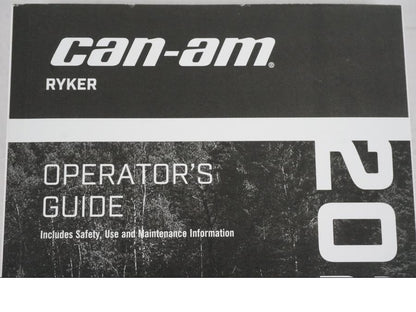 Höger sida på Instruktionsbok från en Can-Am BRP -2022 ATV.