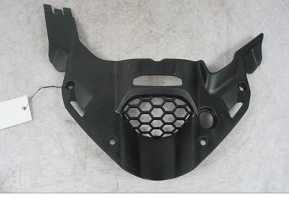 Snett uppifrån på Frontkåpa från en Ducati Multistrada V4 -2024 motorcykel.