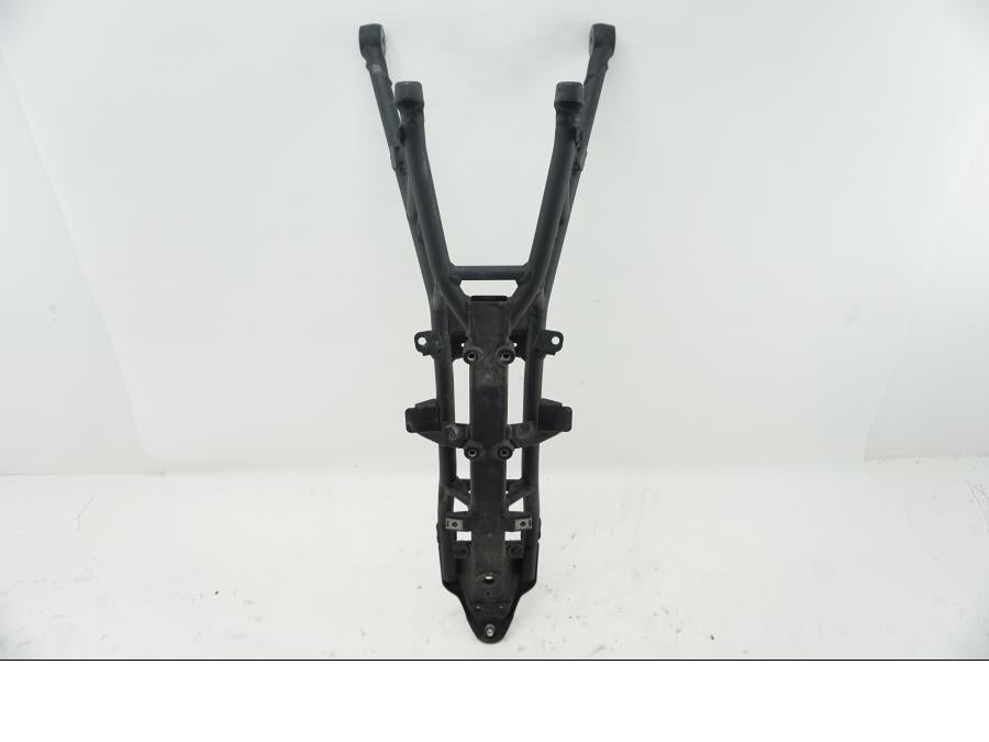 Snett uppifrån på Bakram från en Ducati 899 Panigale -2015 motorcykel.