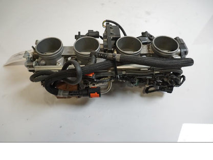 Baksidan på Spjällhus från en Kawasaki GTR 1400 -2008 motorcykel.