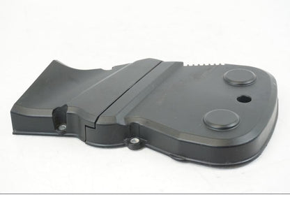 Vänster sida på Remskydd från en Ducati Hyperstrada -2013 motorcykel.