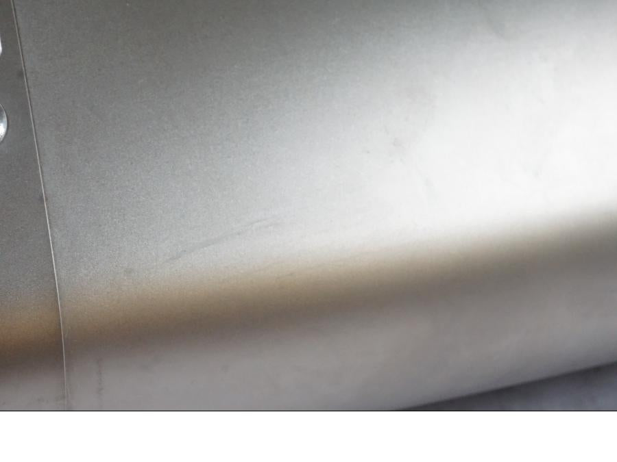 Baksidan på Ljuddämpare Sport från en BMW S1000RR -2017 motorcykel.