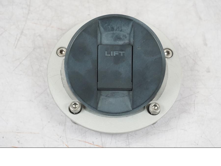 Snett uppifrån på Låssats från en Suzuki GSF 1250 -2010 motorcykel.