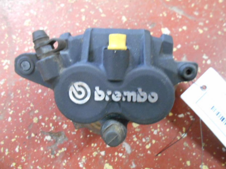 Framsidan på Bromsok från en Husqvarna TR 650 Strada -2012 motorcykel.