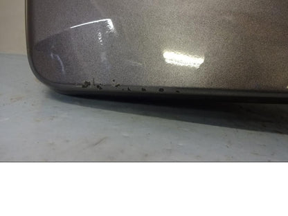 Snett uppifrån på Sidoväska från en Indian Cheiftain Limited -2018 motorcykel.