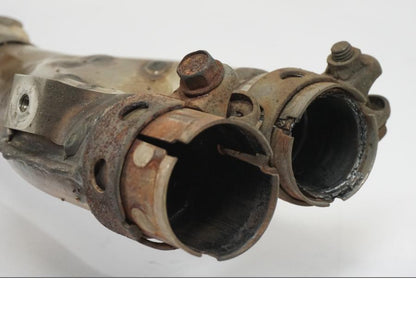 Höger sida på Ljuddämpare från en Honda NT 700 -2008 motorcykel.