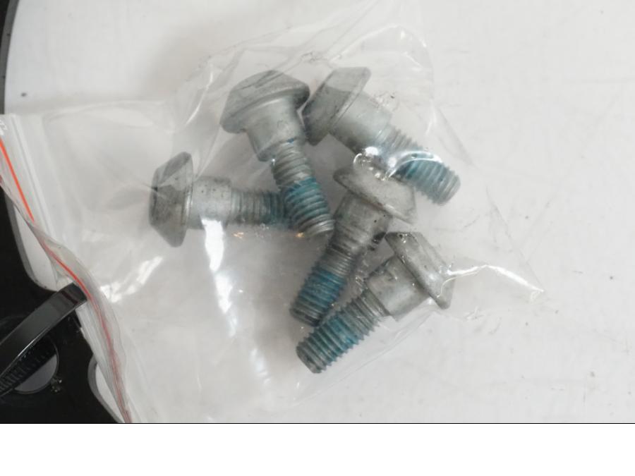 Baksidan på Bromsskiva från en Yamaha MT-07 -2019 motorcykel.