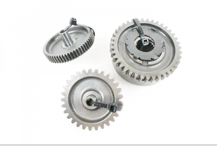 Framsidan på Startkopplingsdrev från en Honda VFR 800 -2005 motorcykel.