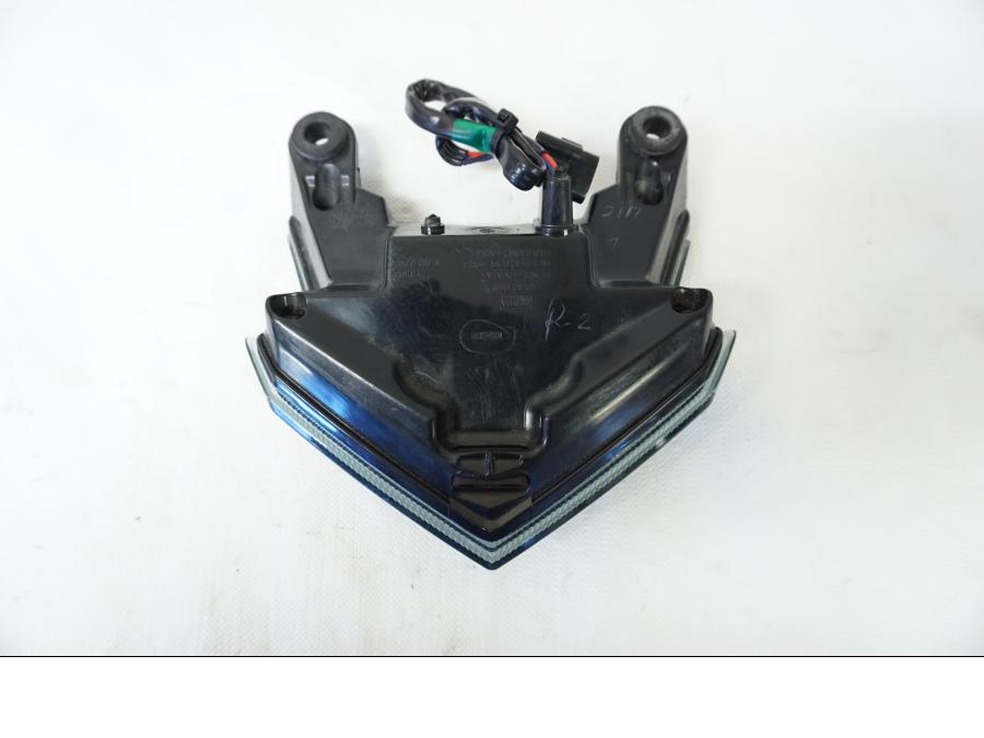 Baksidan på Baklampa från en Kawasaki Z 800 -2013 motorcykel.