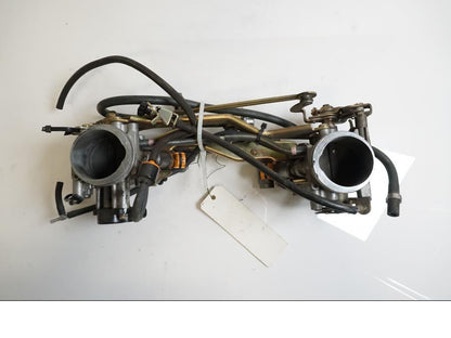 Baksidan på Spjällhus från en Cagiva Raptor 1000 -2002 motorcykel.