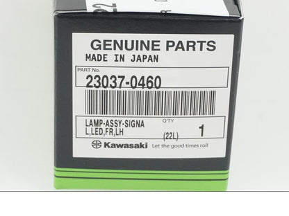 Vänster sida på Blinkers LED från en Kawasaki Z 900 -2021 motorcykel.