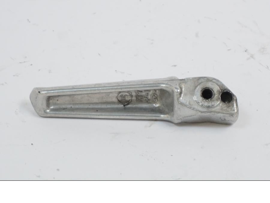 Snett uppifrån på Fotpinne från en Honda VTR 1000 F -1999 motorcykel.