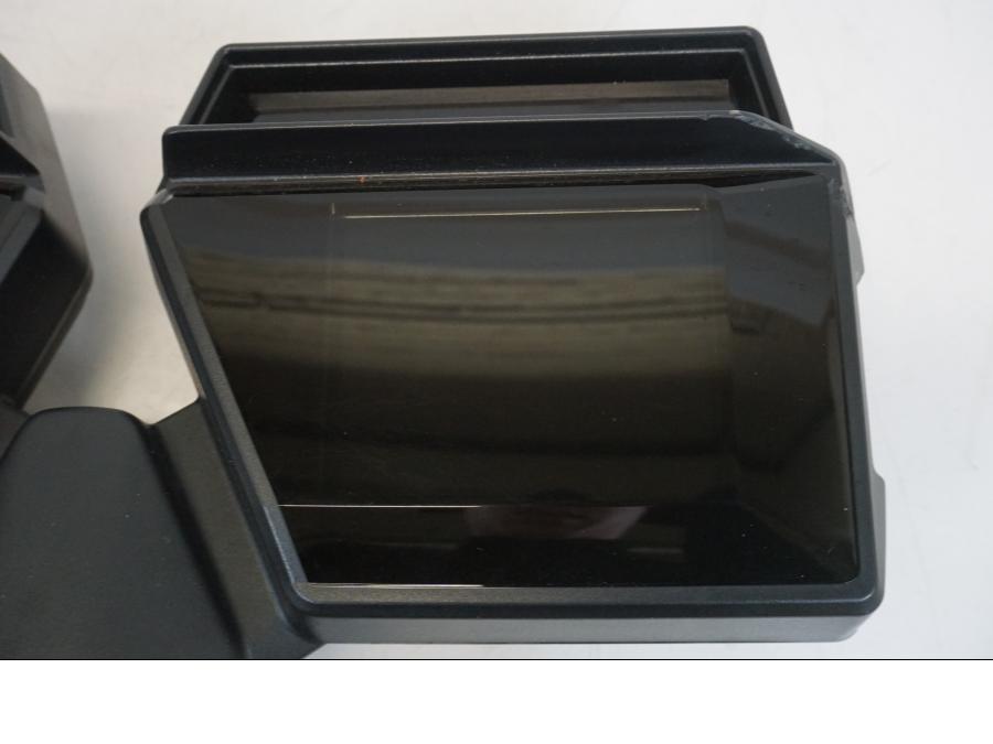 Snett uppifrån på Instrumentpanel från en Yamaha MT-09 Tracer -2021 motorcykel.