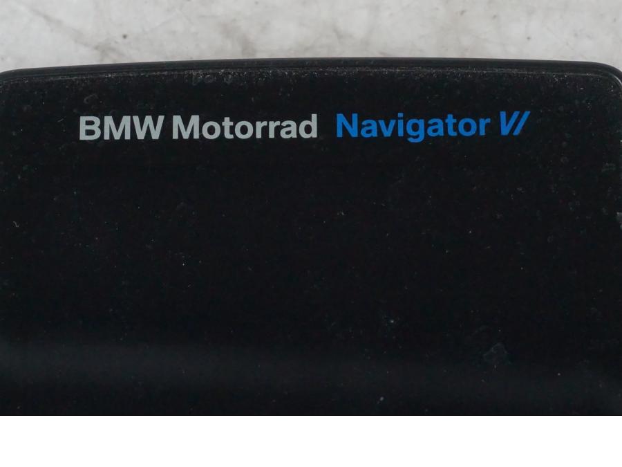 Baksidan på GPS från en BMW K 1600 GTL -2015 motorcykel.