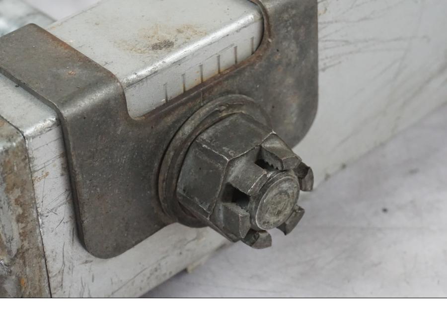 Snett nerifrån på Sving från en Kawasaki KL 650A -1987 motorcykel.