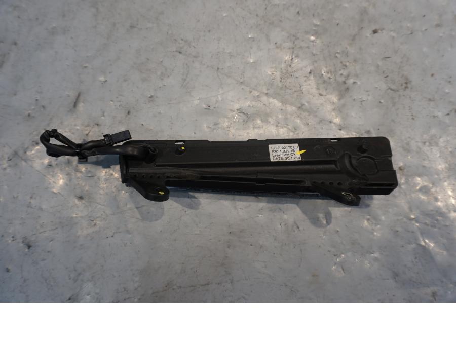 Framsidan på Blinkers från en Ducati Diavel -2015 motorcykel.