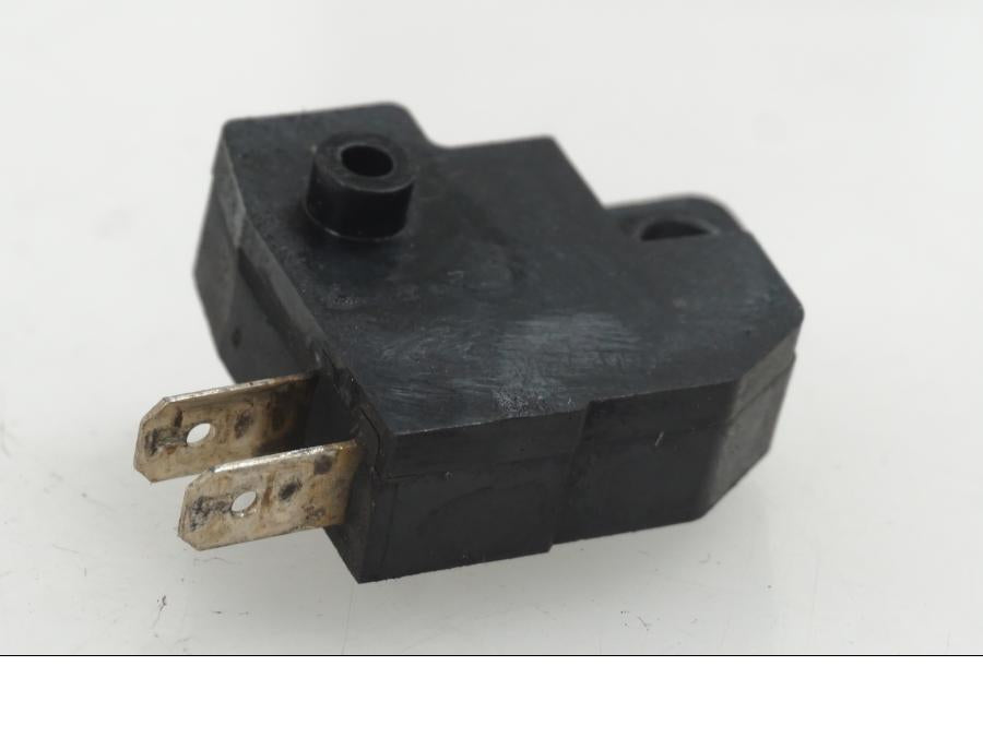 Snett uppifrån på Bromsljuskontakt från en Suzuki GSX-R 1000 -2007 motorcykel.