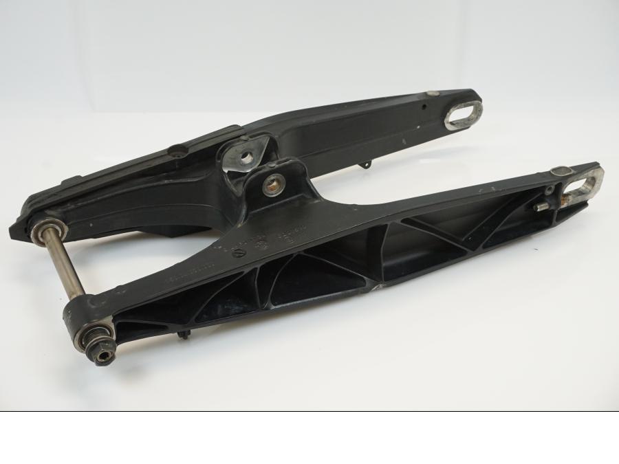 Snett uppifrån på Sving från en KTM 690 Duke -2012 motorcykel.