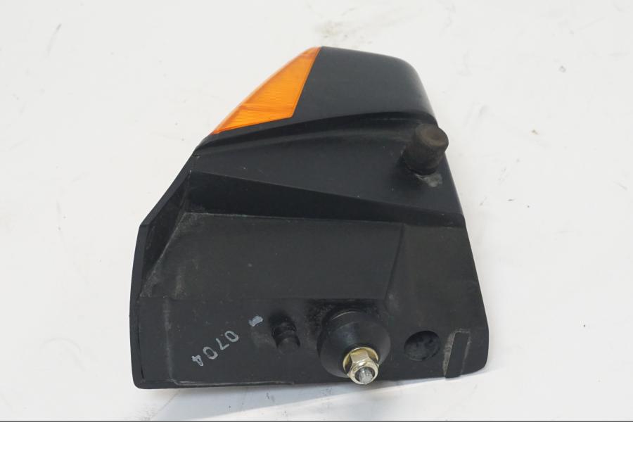 Snett uppifrån på Blinkers från en BMW R 1150 RS -2004 motorcykel.