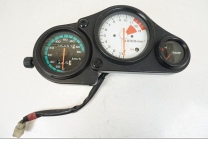 Framsidan på Instrumentpanel från en Honda NSR 125 -1991 motorcykel.
