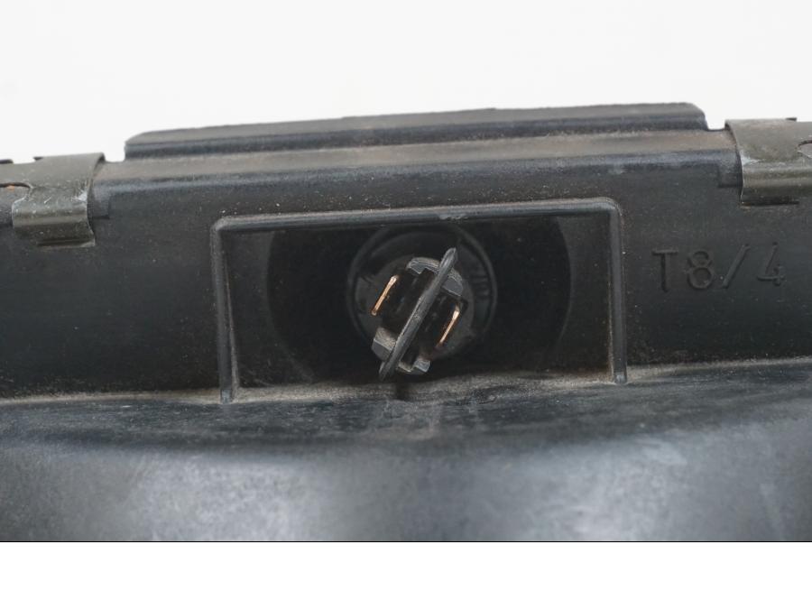 Snett nerifrån på Strålkastare från en BMW K 75 -1992 motorcykel.