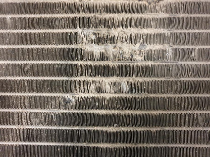 Baksidan på Vattenkyl från en Kawasaki KLE 500 -1991 motorcykel.