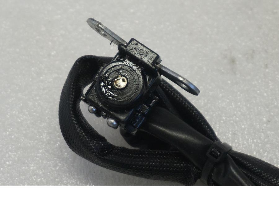 Baksidan på Generator från en Suzuki VL 800 -2004 motorcykel.