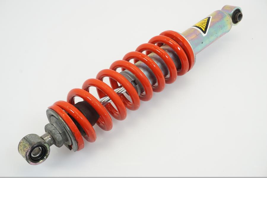 Baksidan på Stötdämpare från en Yamaha DT 125 -1992 motorcykel.