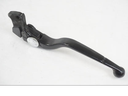 Snett uppifrån på Kopplingsgrepp från en KTM 390 Adventure -2021 motorcykel.