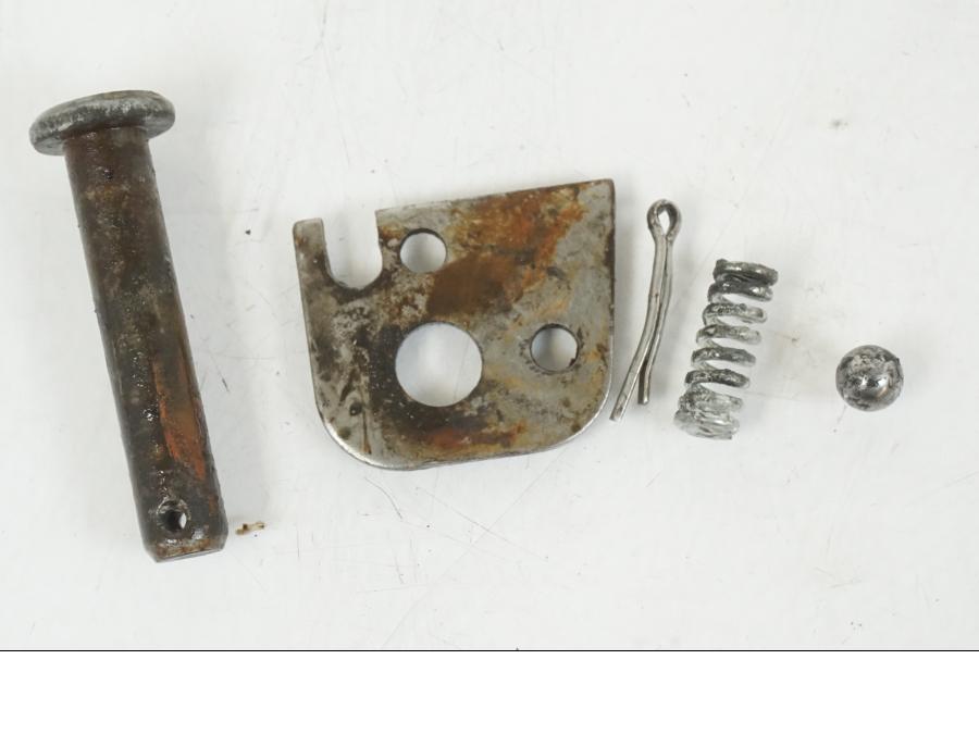 Baksidan på Fotpinne från en BMW F 650 CS -2002 motorcykel.