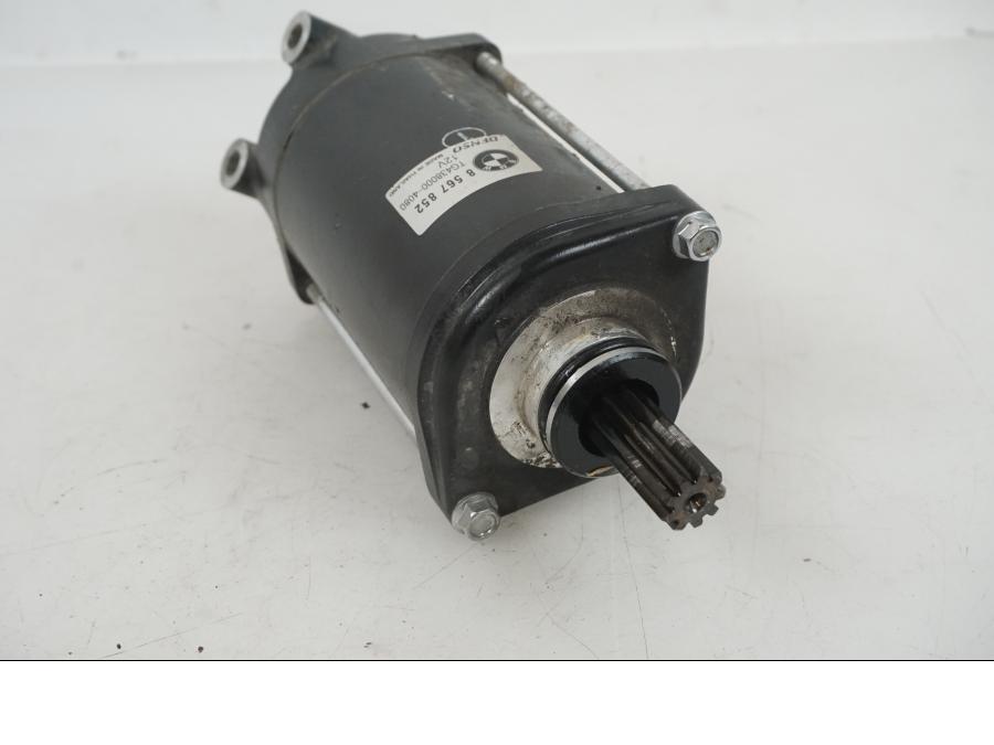 Baksidan på Startmotor från en BMW F 750 GS -2019 motorcykel.