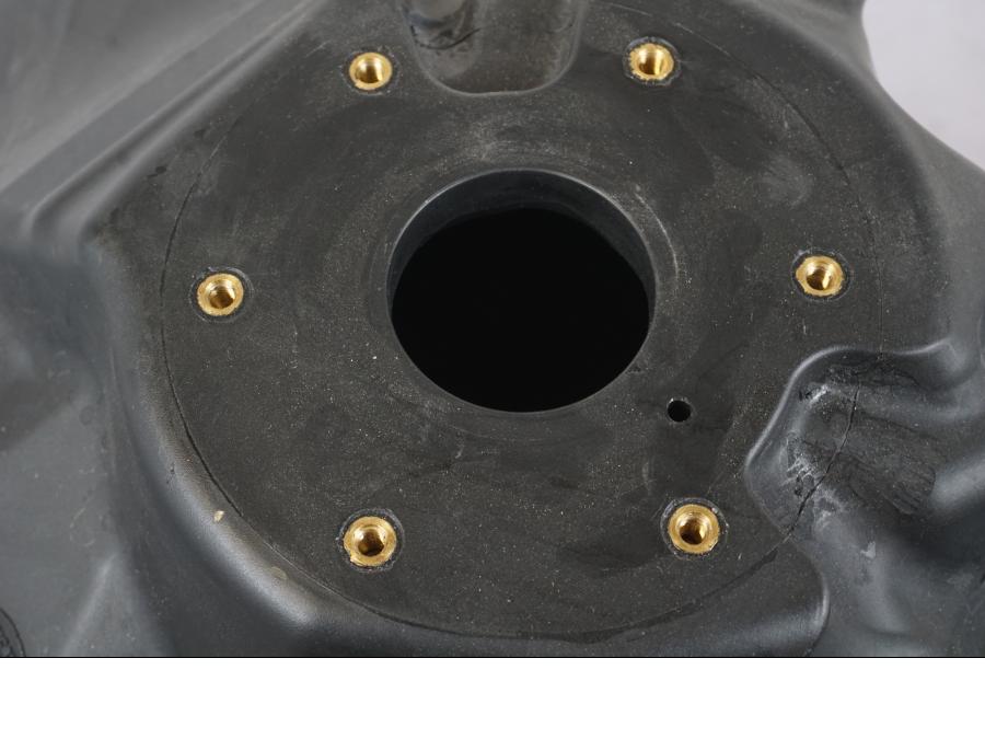 Baksidan på Bensintank från en Ducati Multistrada 1158 V4 -2021 motorcykel.