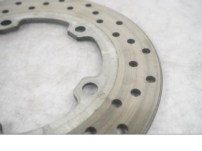 Vänster sida på Bromsskiva från en Yamaha YZF 1000 R1 -2010 motorcykel.