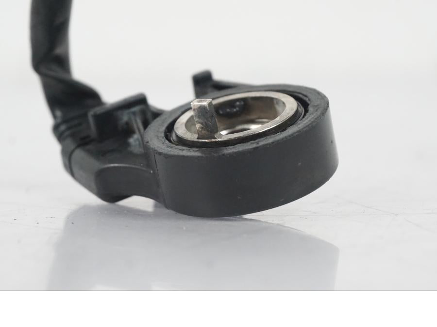 Snett uppifrån på Sidostödsbrytare från en MV Agusta Dragster -2014 motorcykel.