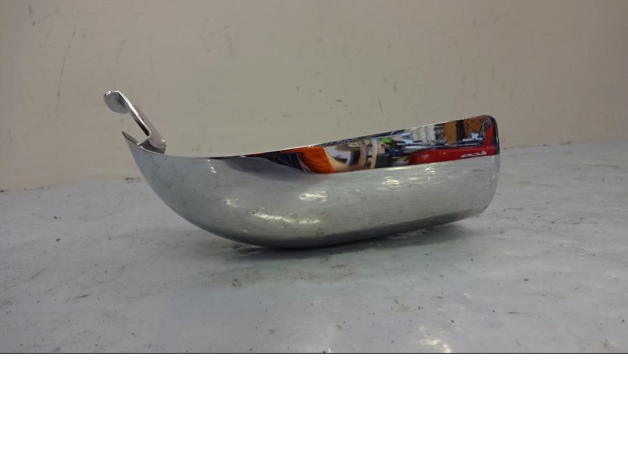 Baksidan på Värmeskydd från en Indian Indian Chief Vintage -2017 motorcykel.