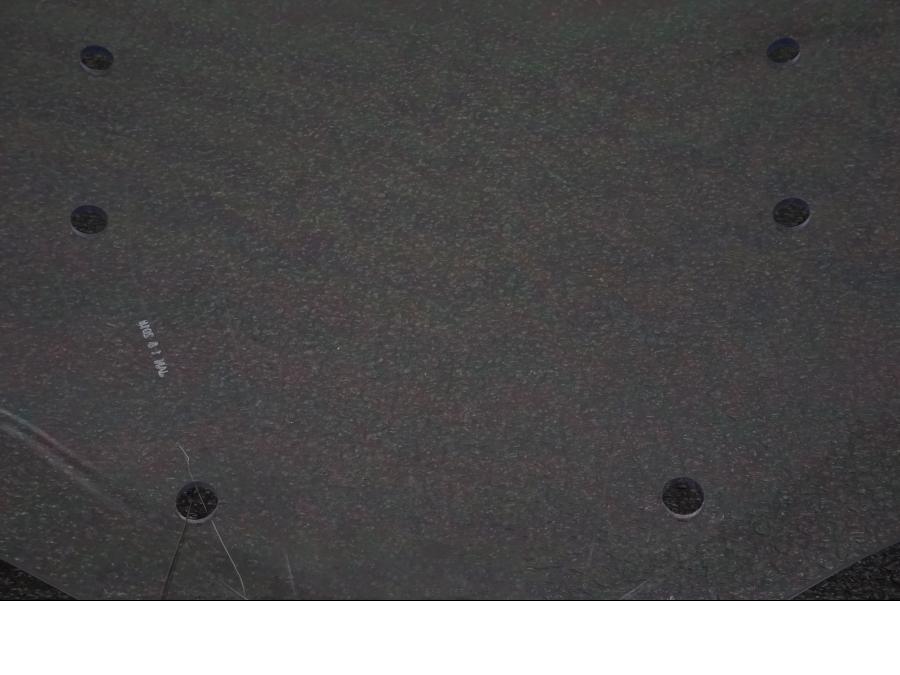 Snett uppifrån på Vindruta från en BMW K 1600 GTL -2016 motorcykel.