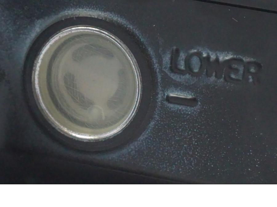 Snett uppifrån på Kopplingshuvudcylinder från en Suzuki GSF 1250 -2010 motorcykel.