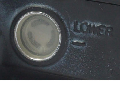 Snett uppifrån på Kopplingshuvudcylinder från en Suzuki GSF 1250 -2010 motorcykel.