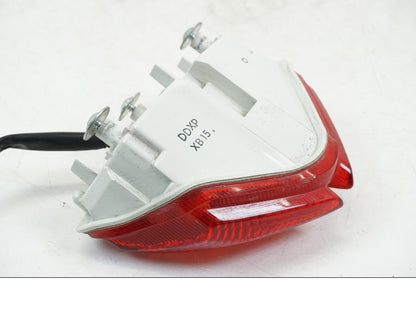 Snett uppifrån på Baklampa från en Suzuki GSX-R 750 -2008 motorcykel.