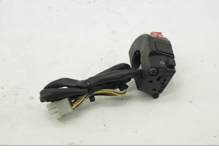 Baksidan på Styrelreglage från en KTM 950 SM -2006 motorcykel.