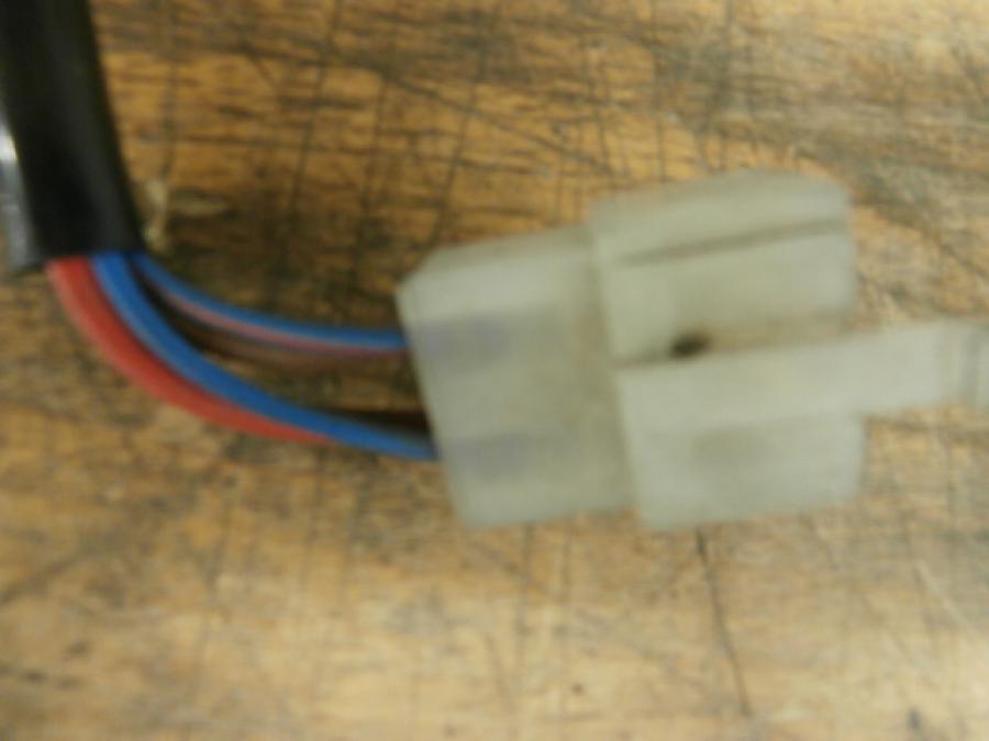 Snett uppifrån på Låssats från en Yamaha XV 750 -1983 motorcykel.