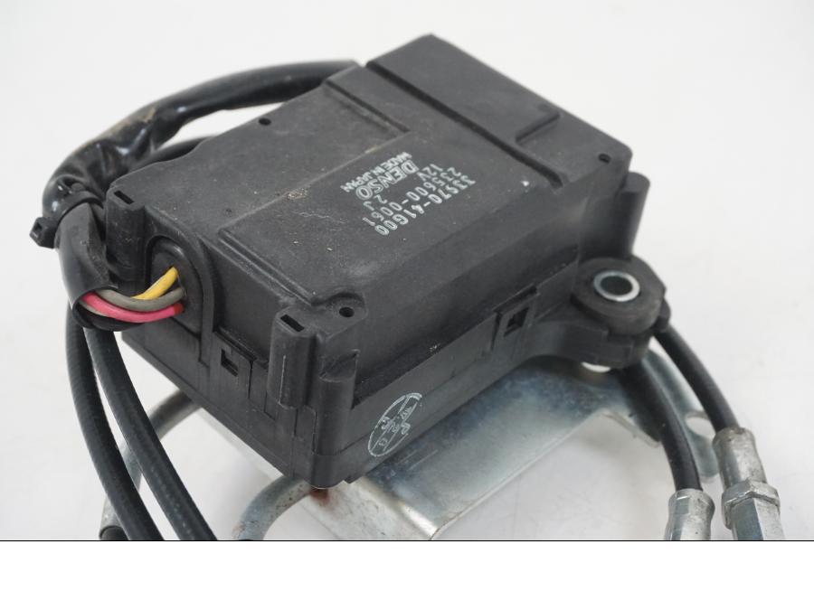 Snett uppifrån på Avgasspjällmotor från en Suzuki GSX-R 1000 -2007 motorcykel.