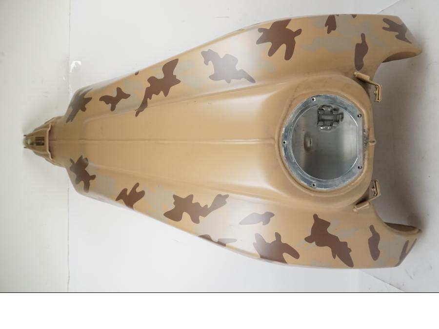 Snett uppifrån på Bensintank från en H-D Adventure Pan America Special RA1250S -2021 motorcykel.