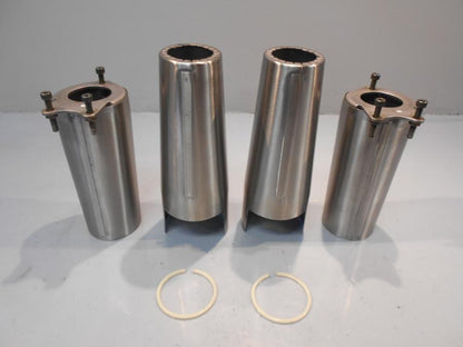 Baksidan på Gaffeldekorrör från en Yamaha XV 1600 -2000 motorcykel.