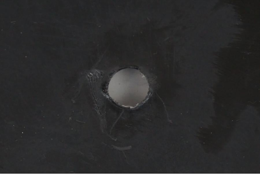 Baksidan på Toppkåpa från en Suzuki GSX-R 750 -2009 motorcykel.