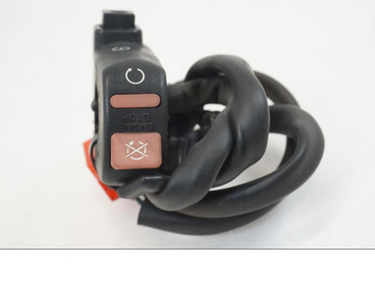 Baksidan på Styrelreglage från en Honda XL 1000 V -1999 motorcykel.